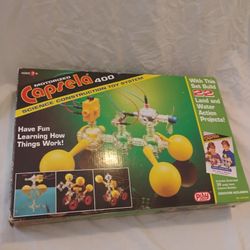 VTG Capsela 400 Construct 22 Motorized Land and Water Toys STEM NIB