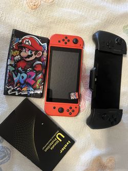 Nintendo Switch V2 Red Edition Like New