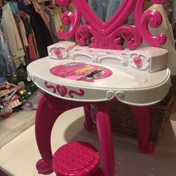 Princess Make Up Table, Changing Table And Stroller 