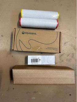 Aqua sauna OptimH2O Reverse Osmosis filters