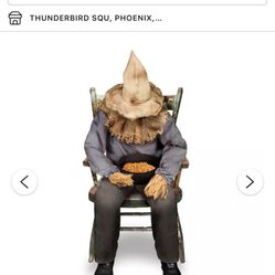 Halloween Scary Jumping Scarecrow 