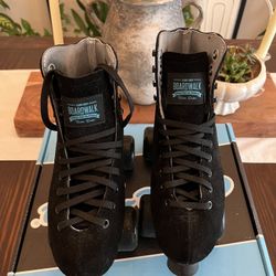 Sure-Grip Boardwalk Plus Black Outdoor Roller Skates