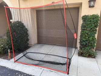 Golf practice, net