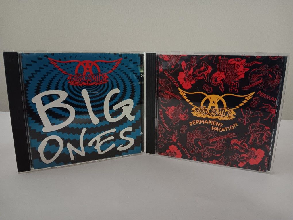 Aerosmith CDs, Set Of 4 Different Titles - 1 New!