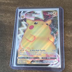 Pokemon Vivid Voltage Pikachu Vmax **READ DESCRIPTION**