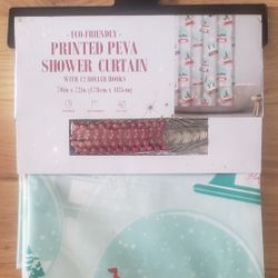 VINYL SHOWER CURTAIN 