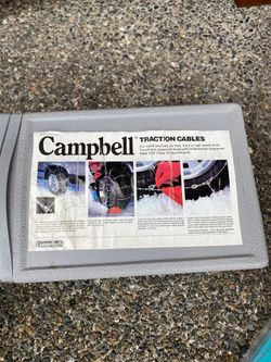 Campbell traction cables one pair