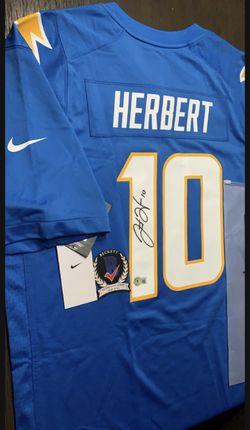 Chargers Justin Herbert Signed, Beckett-Certified, Deluxe-Framed Jersey for  Sale in Laguna Niguel, CA - OfferUp