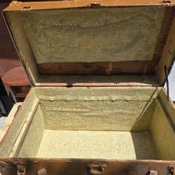 Antique Chest With Wheels