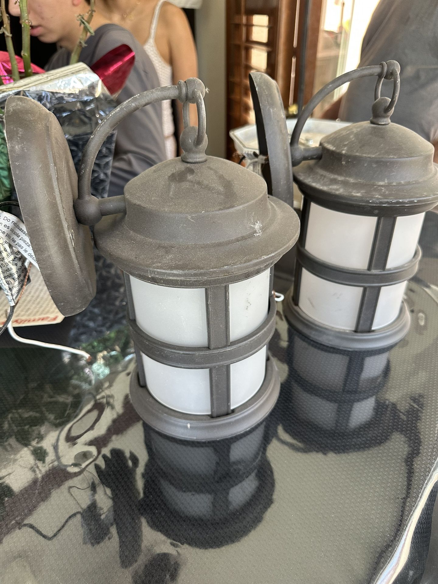 Two Light Fixtures