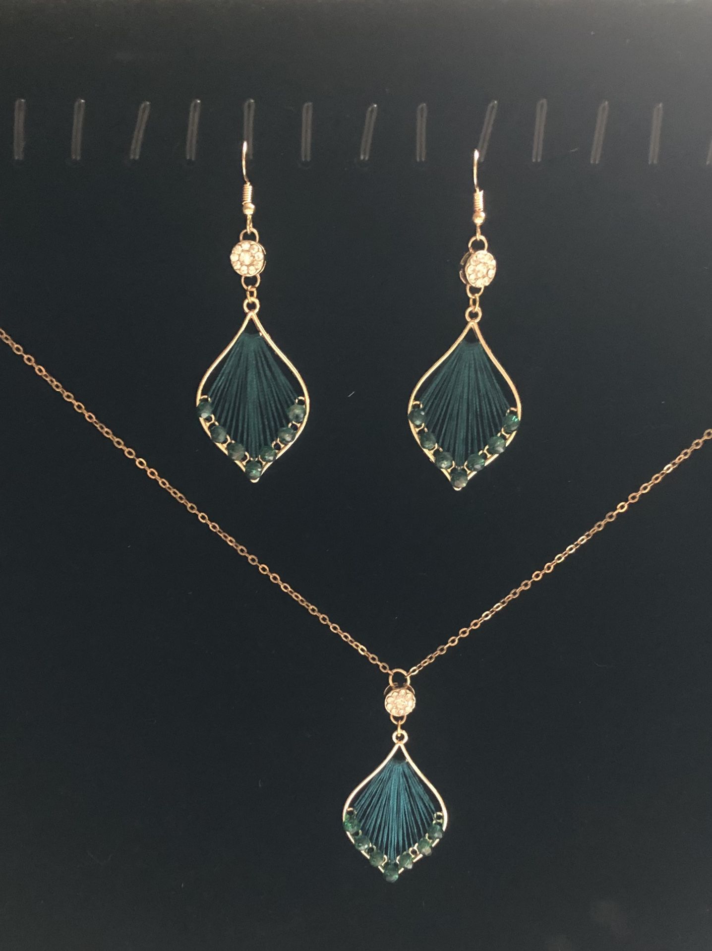 $15 Ea New Threaded Necklaces Set