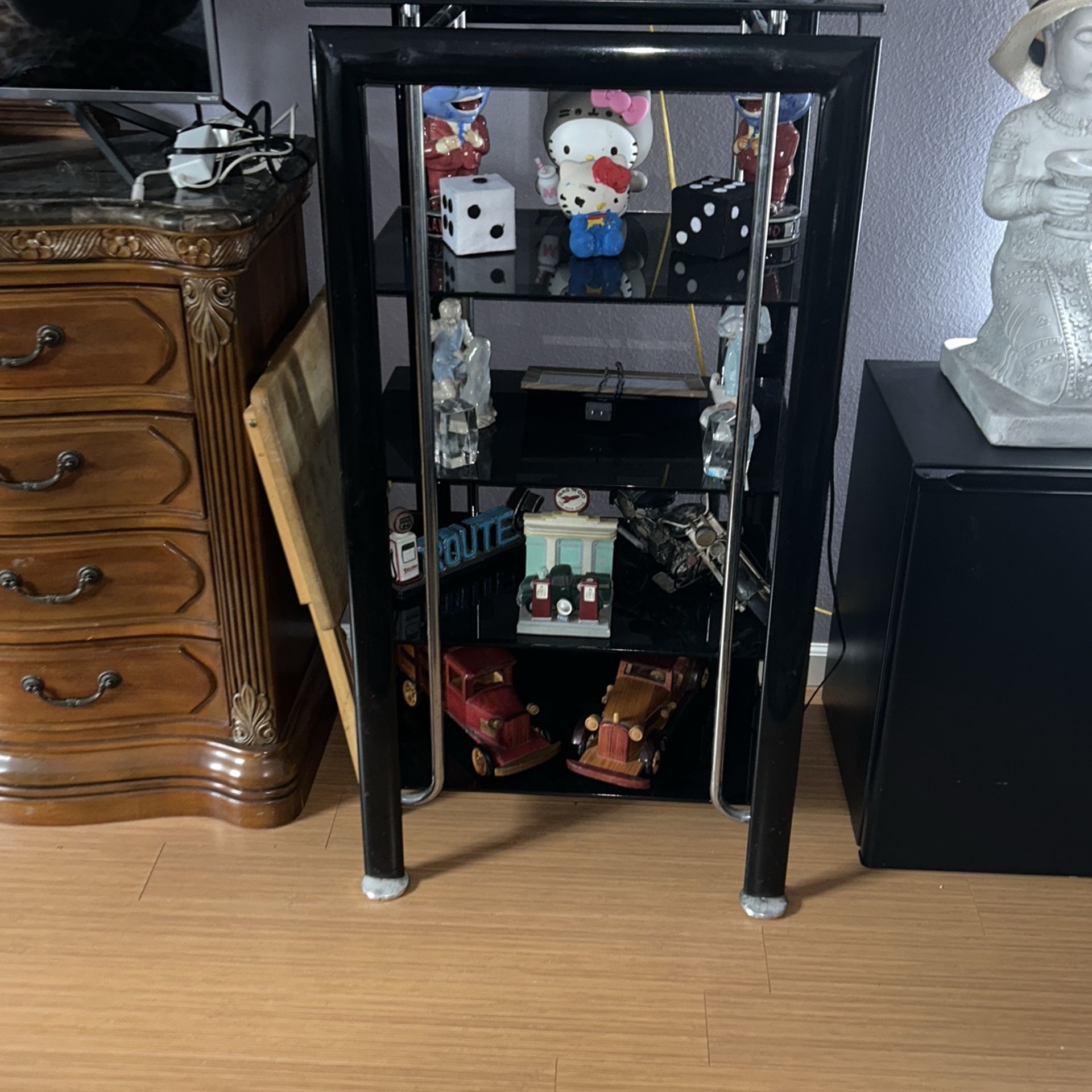 4 foot glass shelves