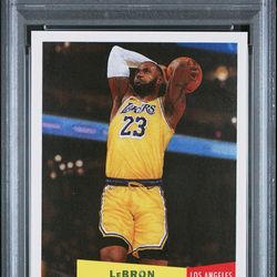 2025 Topps Living Set Lebron James PSA 10