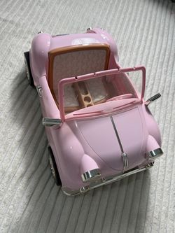 OG Our Generation Girl Pink Convertible Car FM Radio Fits 18" American Girl