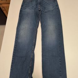 Levi's 505 Regular Fit Mens Straight Leg Jeans Sz 34x41 Medium Wash *Rare R Tab*