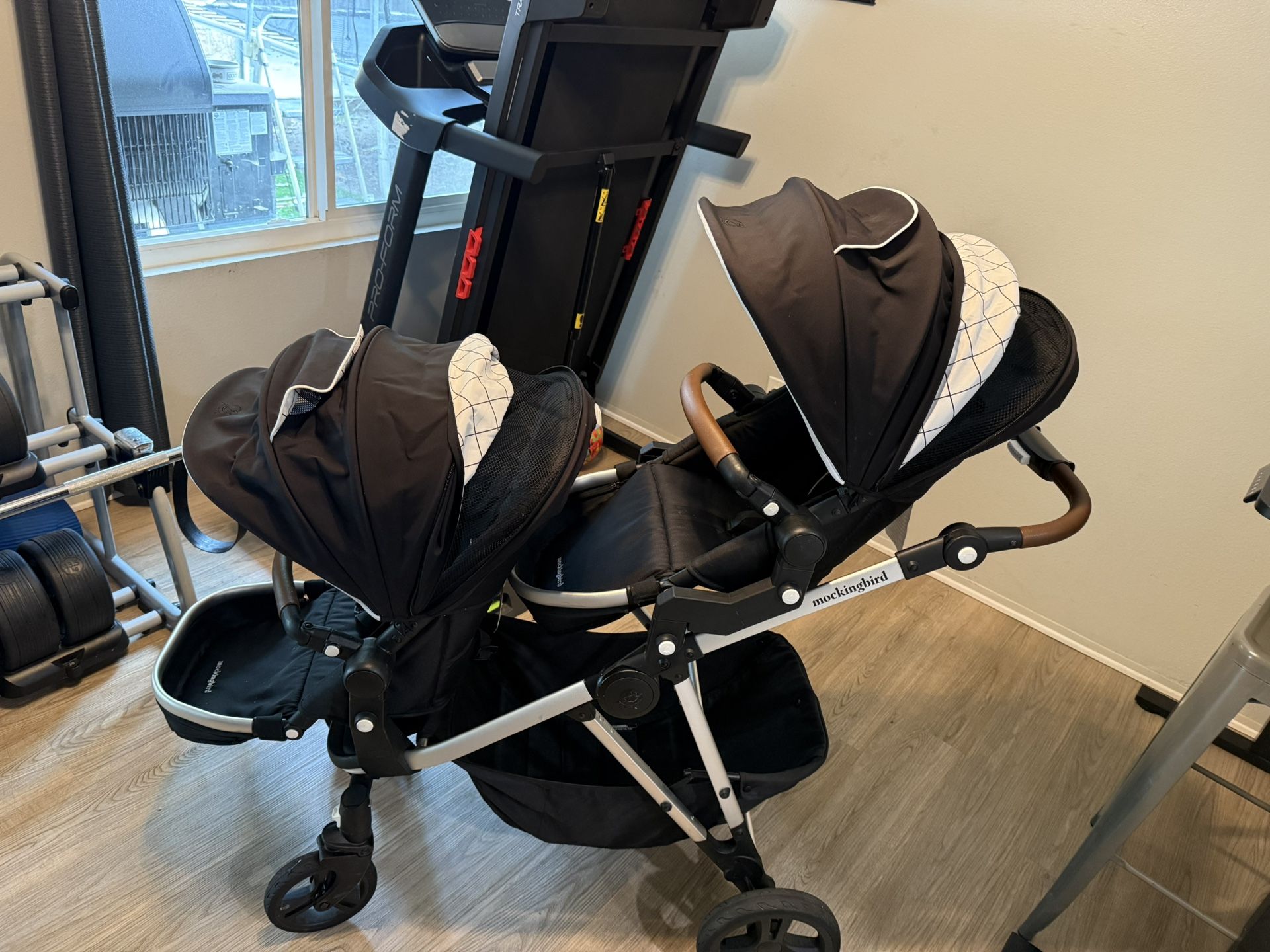 Mockingbird Double Stroller
