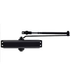 Universal Hardware Medium Duty Commercial Door Closer, Matte Black UH4053