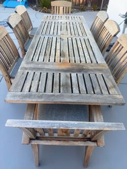 Large Teak Table