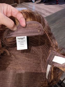 Men's reddish brown costume wig worn once