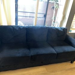 small black couch