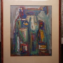 PAINTING Abstract Oil Original 