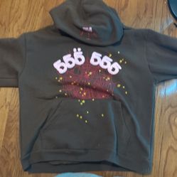Brown Pink Spider Hoodie 