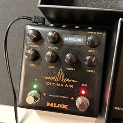 Nux Optima Air Acoustic Pre-Amp Guitar Pedal