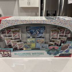Pokemon Scarlet & Violet 151 Blooming Waters Premium Collection Sealed