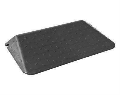 New Rubber Wheelchair Ramp 4 Inch Rise - Non-Slip Rubber Threshold Wheelchair Ramp Doorways Outdoor