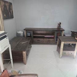 Tv Stand, Side Table, Coffee Tea Table 