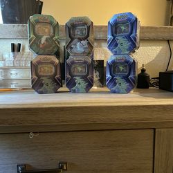 Pokemon tins
