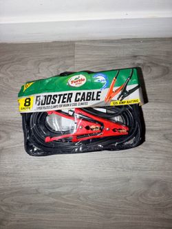 Turtle Wax 8 Gauge Booster Cables 125 Amp
