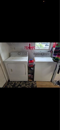 Washer and dryer