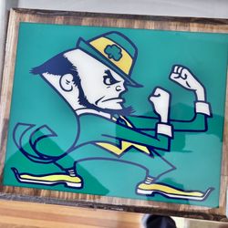 Notre Dame Fighting Irish Wall Plaque – 12” x 10” – $15 pair 
