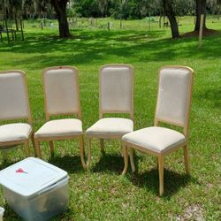 Wooden, Cushion Dining Room Chairs