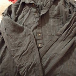 Mens Dress Shirt Comfort Outfitter Size 3xl 