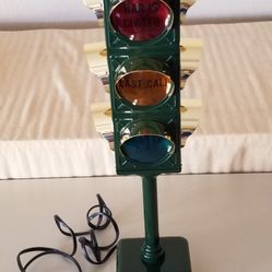 Vtg 1960's B&B Bar Open Last Call Closed Traffic Signal Light Lamp, Japan 