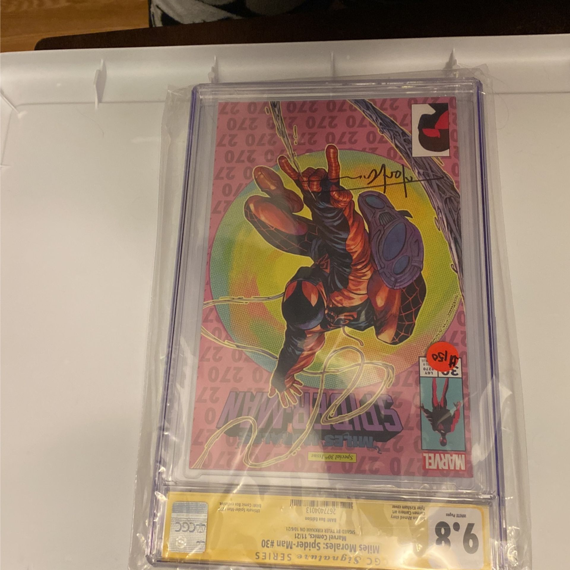 Miles Morales: Spider-Man 30 SS Graded 9.8