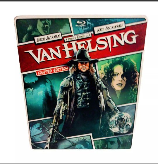Van Helsing L.E. Blu-Ray + DVD + Digital Steelbook 2004 No Scratches On 2 Discs