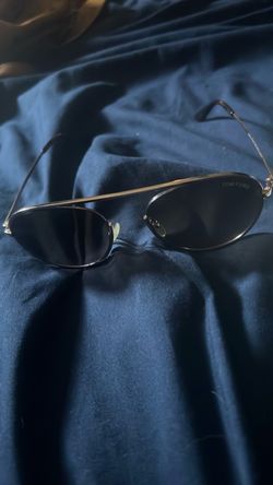Tom ford aviators sun glasses silver green men’s