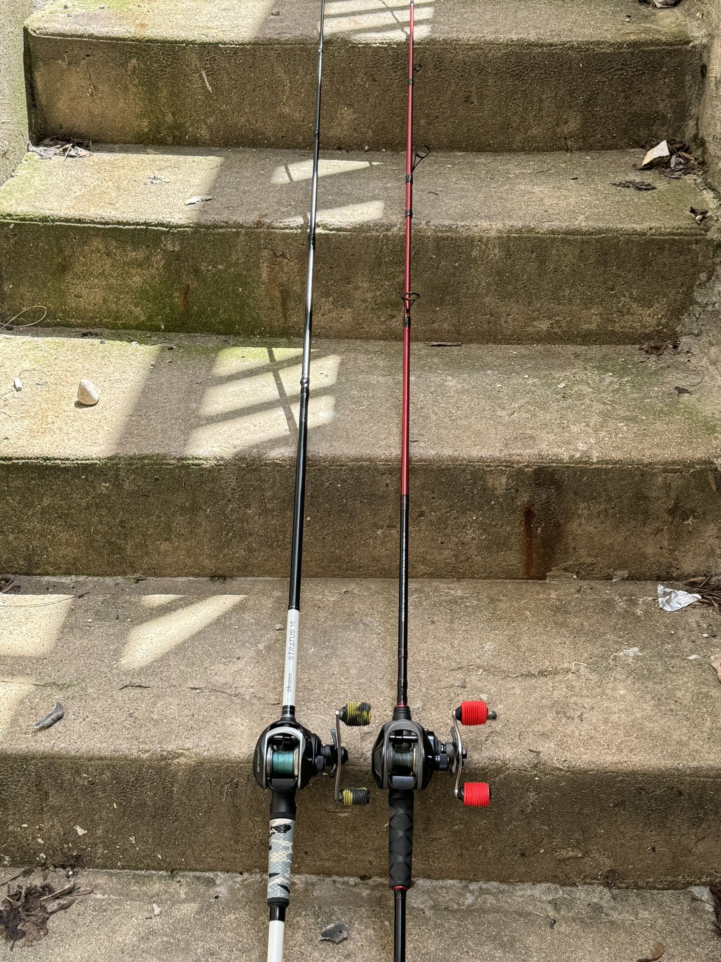 Fishing Rods And Baitcaster Reels
