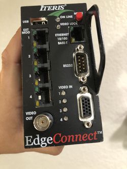 ITERIS EDGE CONNECT ; dual video processor