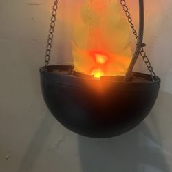 Hanging Flame lamp -Hallowerm decor