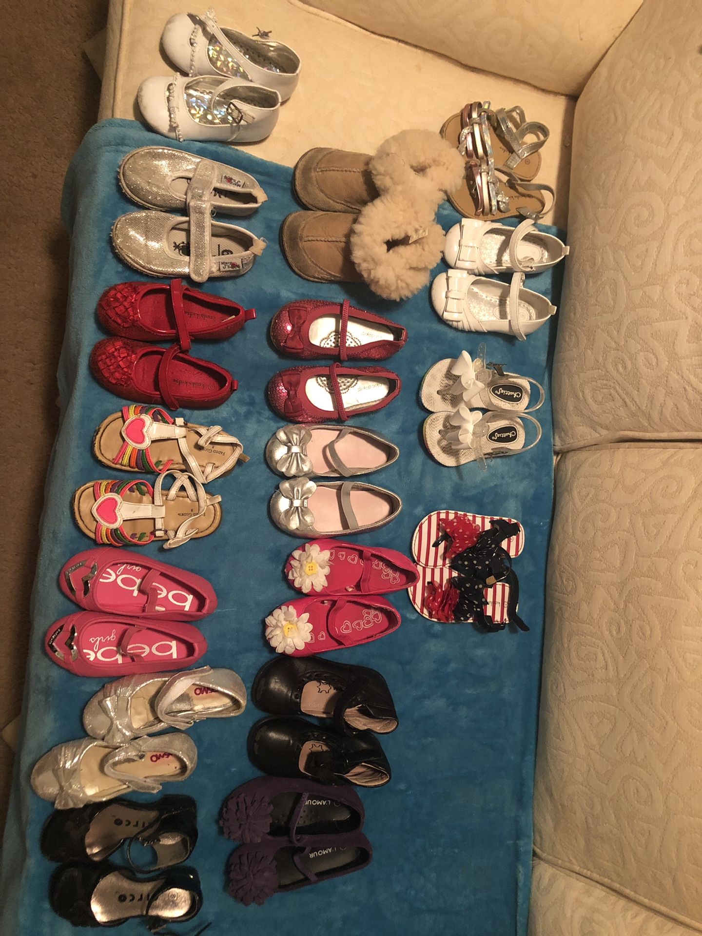 Lot of Toddler Size 6-7 Shoes