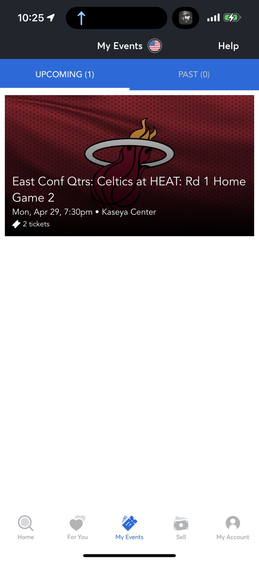 (2) Miami Heat Playoff Tickets Game 4 ROW 1🔥