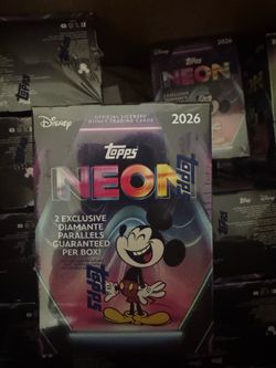 Topps Chrome Disney Neon