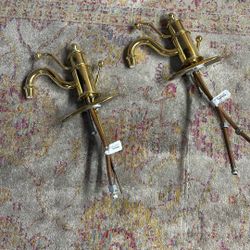 2x Koehler Brass Bathroom Faucets