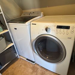 Washer and dryer