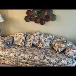 Floral Vintage  Couch Set 
