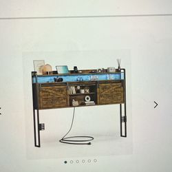 Never Used Rustic Headboard 